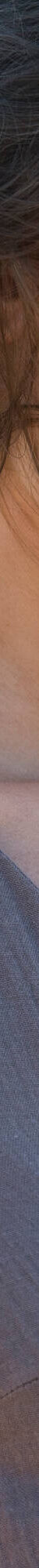 Robe longue unie col V, gaze de coton (taupe) Robe longue unie col V, gaze de coton (taupe)